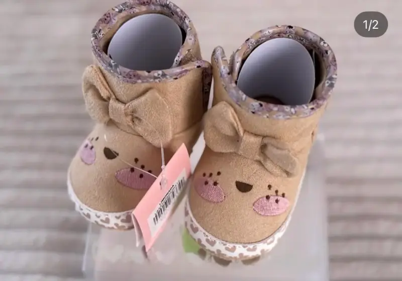 Botines para bebé con diseño de animalitos - 1
