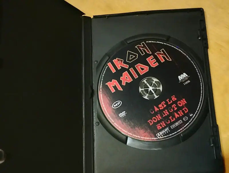 DVD Iron Maiden Castle Donington 1992 - 2