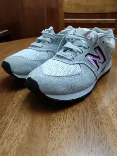 Zapatillas deportivas New Balance gris claro - miniatura 1