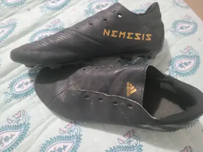 Botines de fútbol Adidas Nemeziz negros - miniatura 2