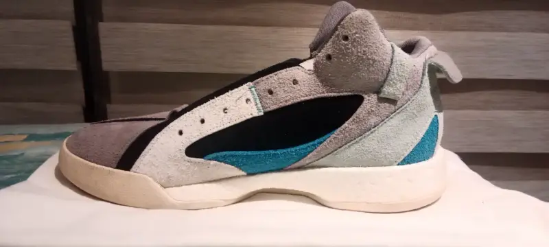 Zapatillas Adidas FY0854 gris y azul - 1