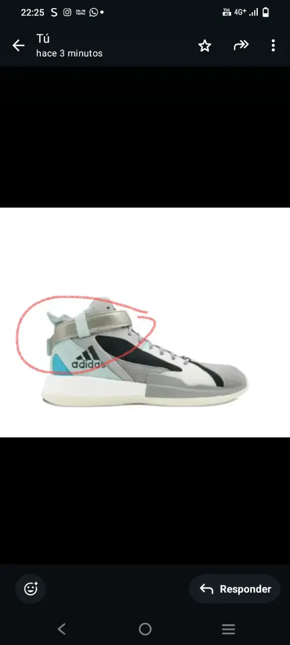 Zapatillas Adidas FY0854 gris y azul - 3