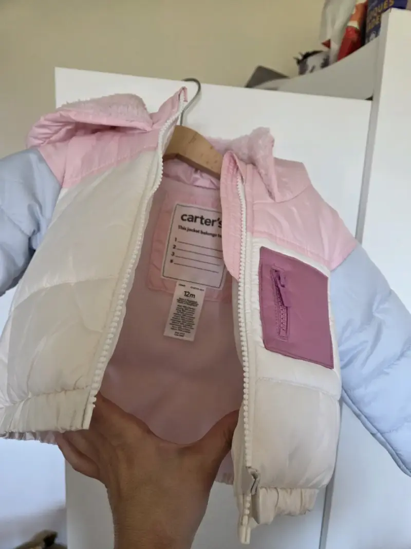 Parka para niña Carter's multicolor - 2