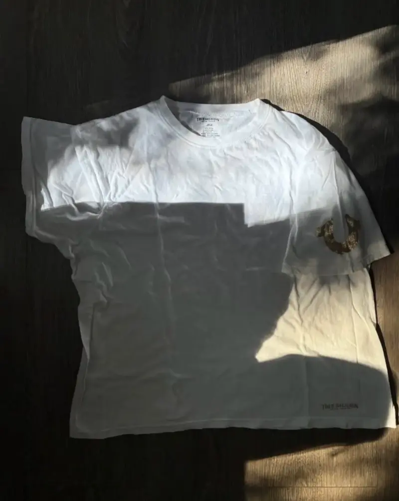 Polera blanca True Religion L