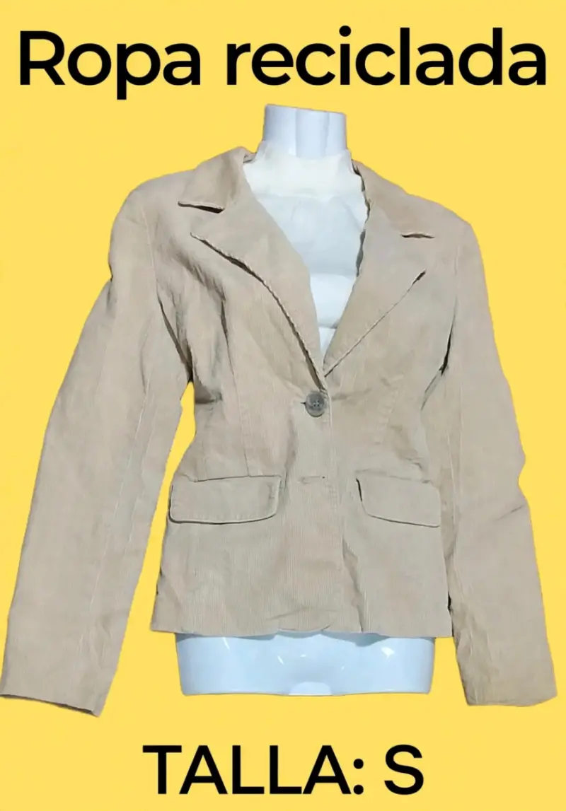 Chaqueta de mujer reciclada en varios colores - 3