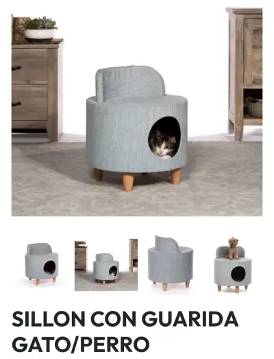Sillón con guarida para gato o perro - miniatura 1