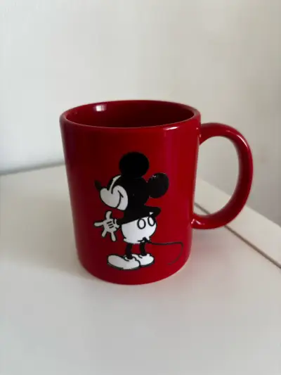Tazón rojo con diseño de Mickey Mouse - miniatura 2