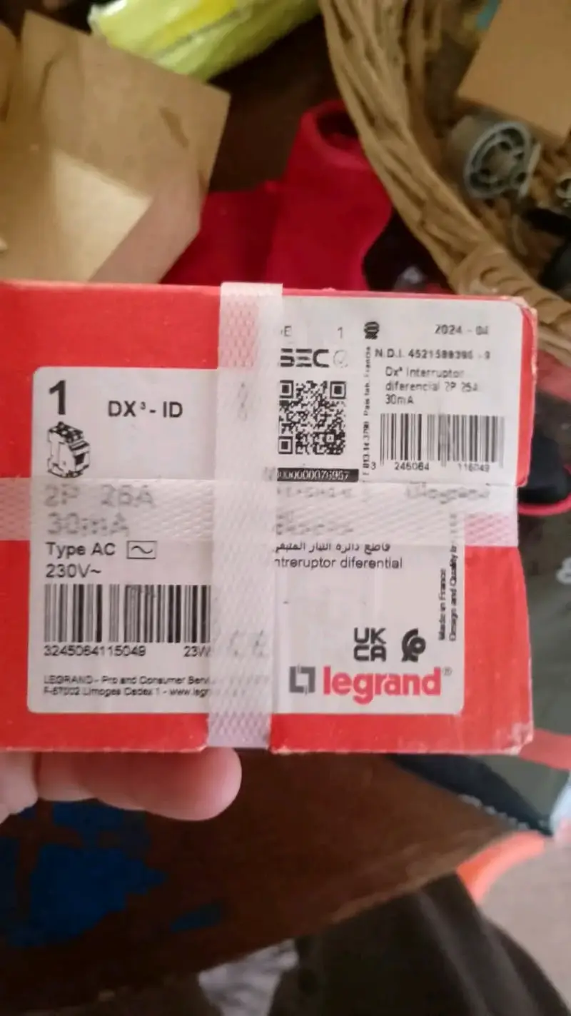 Interruptor diferencial Legrand DX³-ID 25A - 2