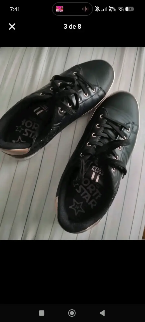 Zapatillas Mujer North Star Lydia Negras - 3