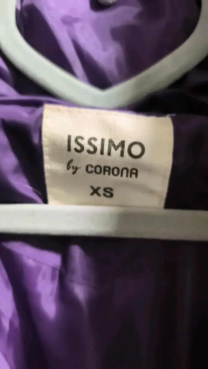 Chaqueta acolchada morada Issimo XS - 2