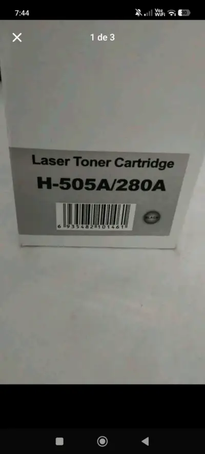 Cartucho de Tóner Láser H-505A/280A Negro - miniatura 1