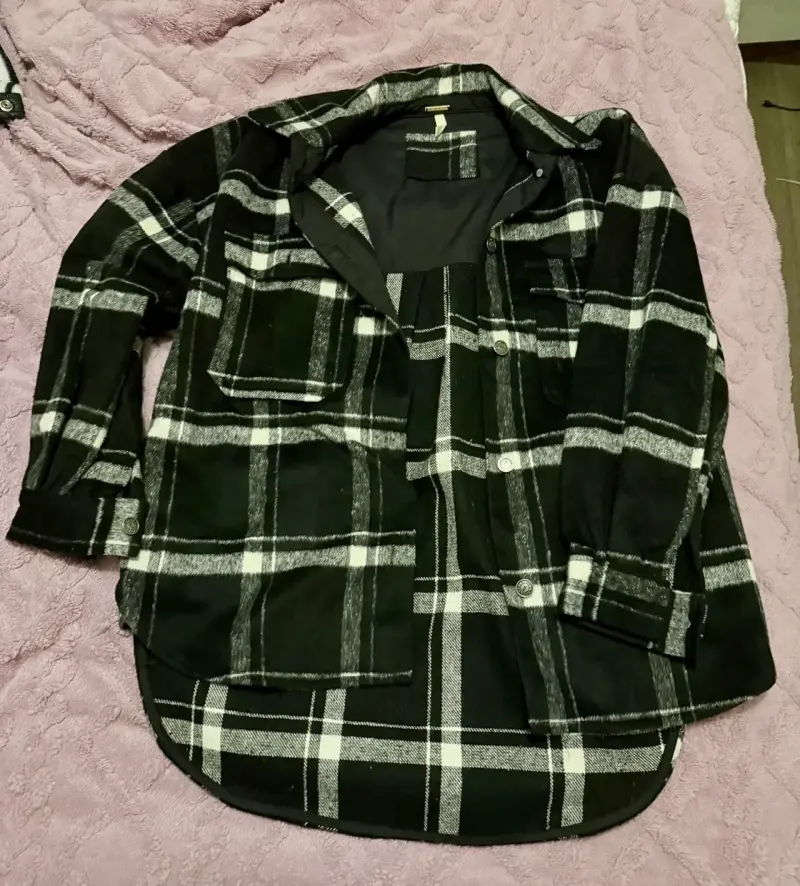 Chaqueta de franela Lolita Pocket - 1