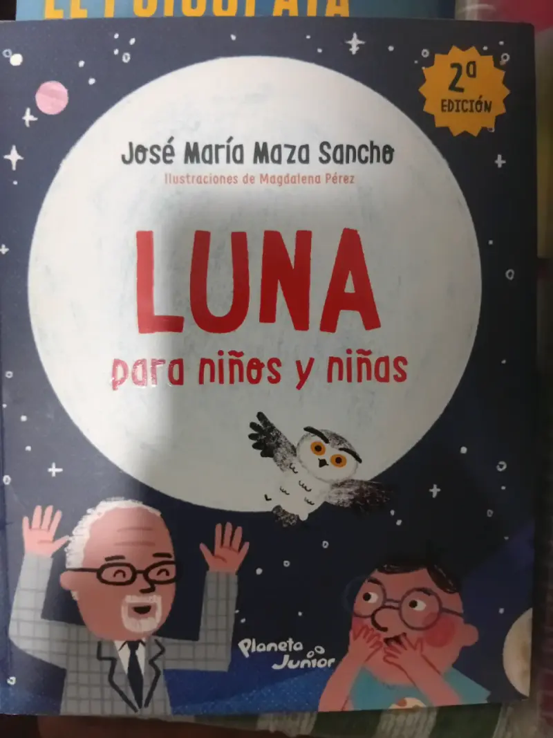 Libro 'Luna para niños y niñas' de José María Maza - 1