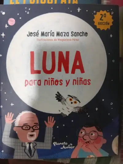 Libro 'Luna para niños y niñas' de José María Maza - miniatura 1