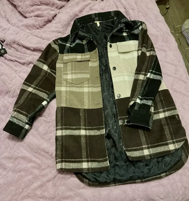 Chaqueta de franela Lolita Pocket - 1