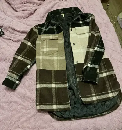 Chaqueta de franela Lolita Pocket - miniatura 1