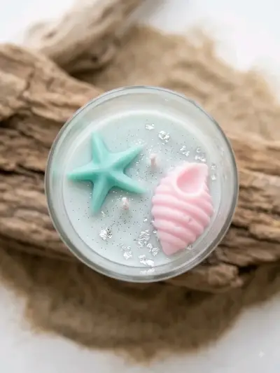 Vela aromática decorativa Valvelas con tapa de madera - miniatura 2