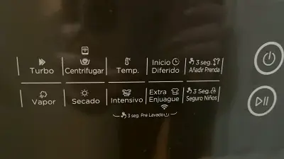 Lavadora secadora Midea 11.5 kg negra - miniatura 1