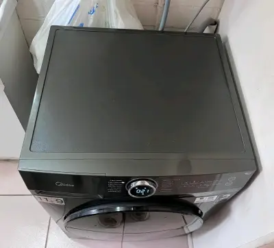 Lavadora secadora Midea 11.5 kg negra - miniatura 4