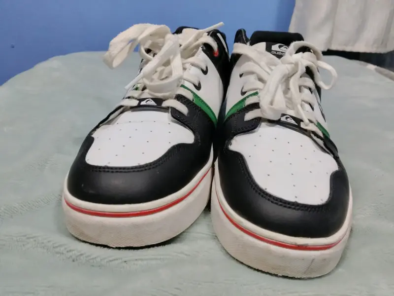 Zapatillas deportivas Quiksilver blancas y negras - 3