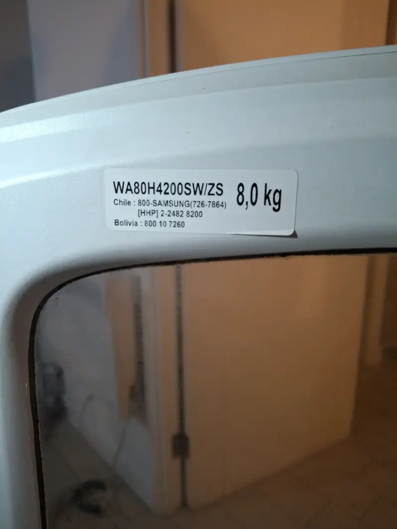 Lavadora Samsung Wobble 8 kg eficiente - 5