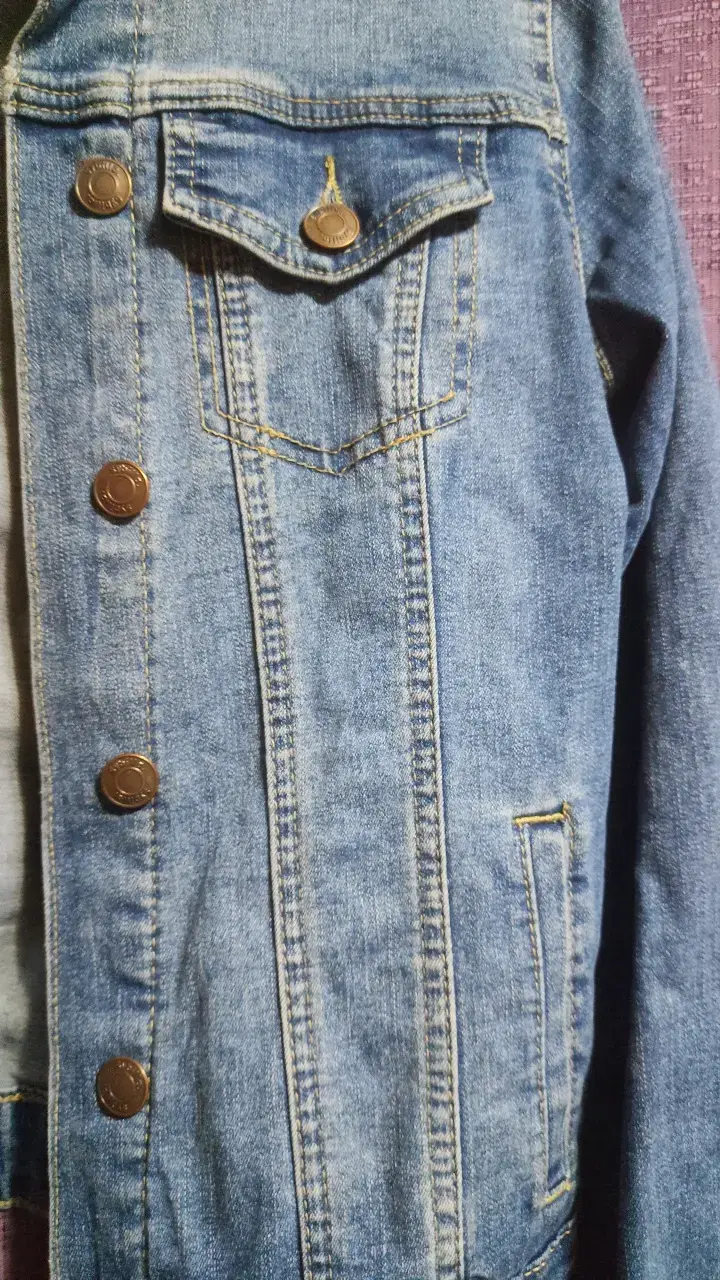 Chaqueta de mezclilla azul Sybilla para mujer - 2