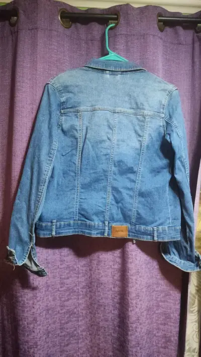 Chaqueta de mezclilla azul Sybilla para mujer - miniatura 3