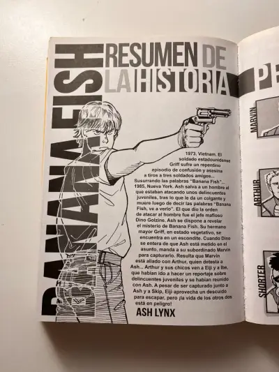 Manga Banana Fish Volumen 1 de Akimi Yoshida - miniatura 4