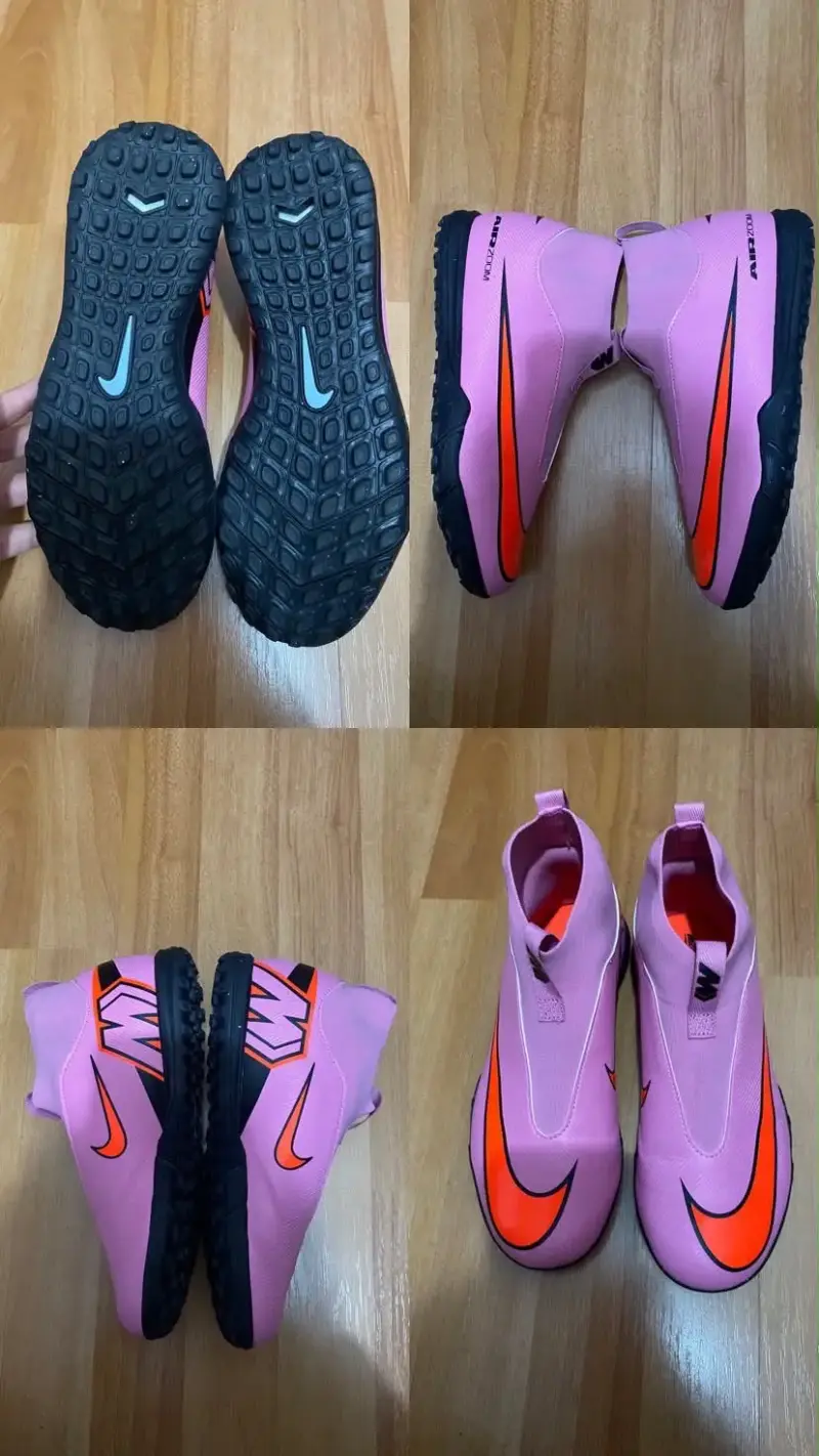 Botines Nike Air Zoom Mercurial rosas