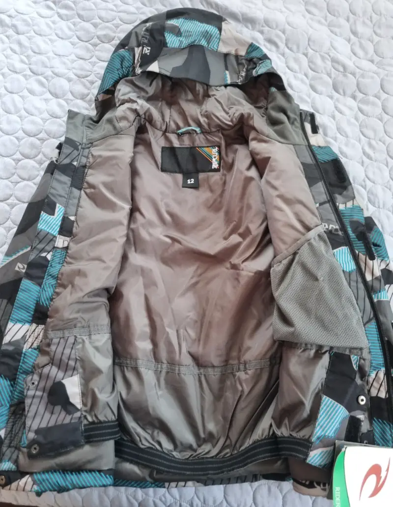 Parka Rip Curl Snow Man con Gorro Talla 12 - 2