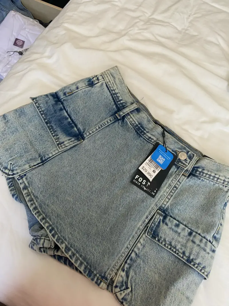 Shorts de mezclilla Foster Denim Collection - 1