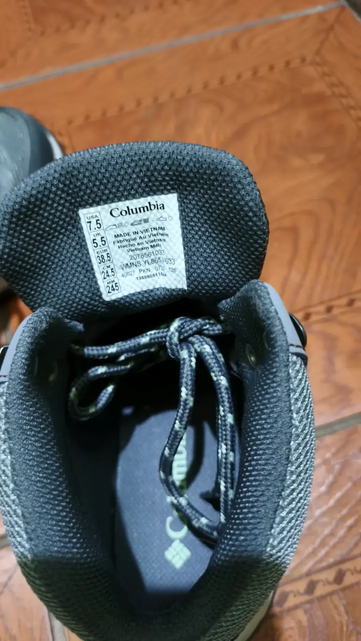 Botas de senderismo Columbia gris para mujer - 4