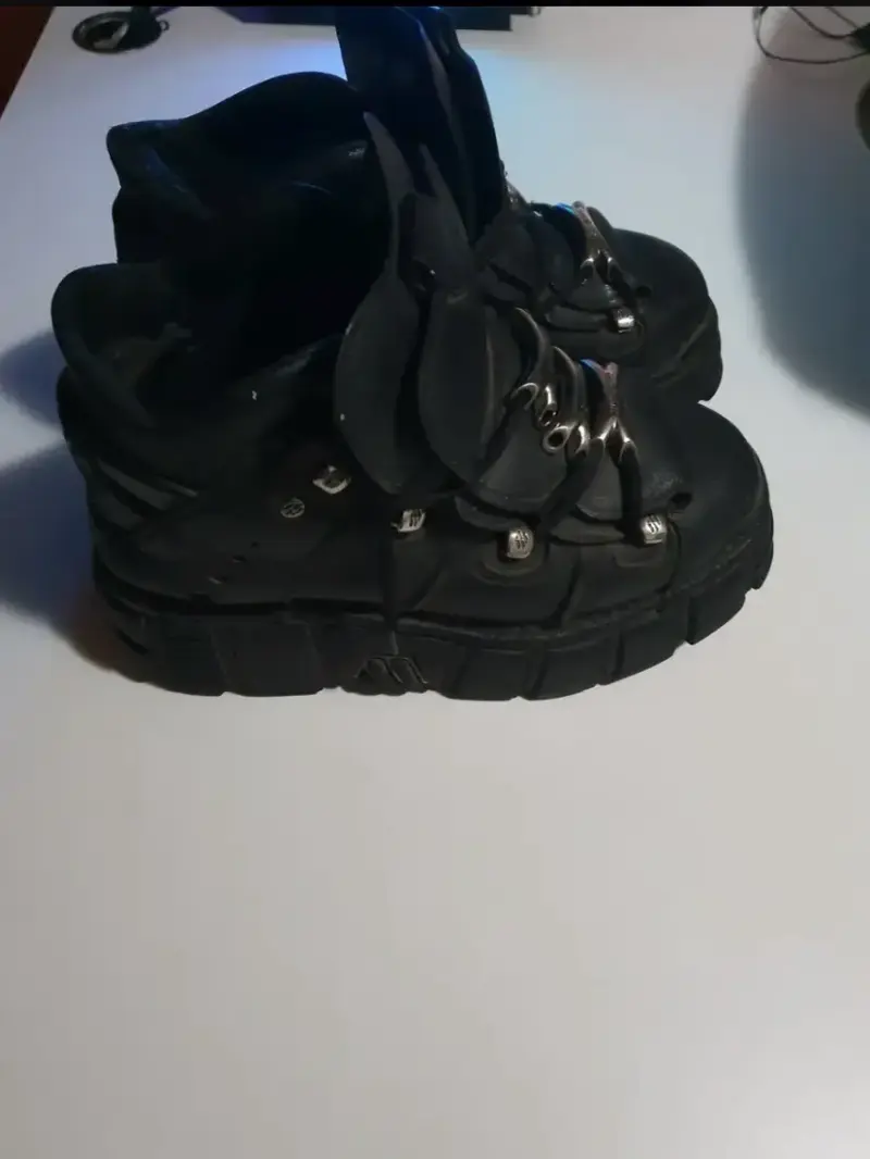 Zapatillas New Rock Originales Negras - 1