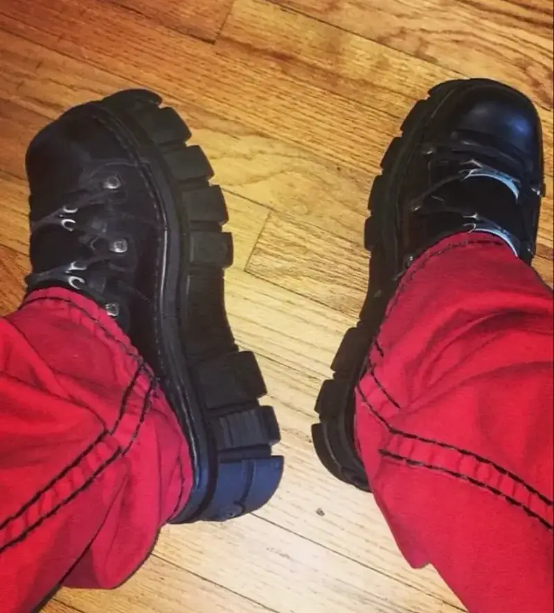 Zapatillas New Rock Originales Negras - 2