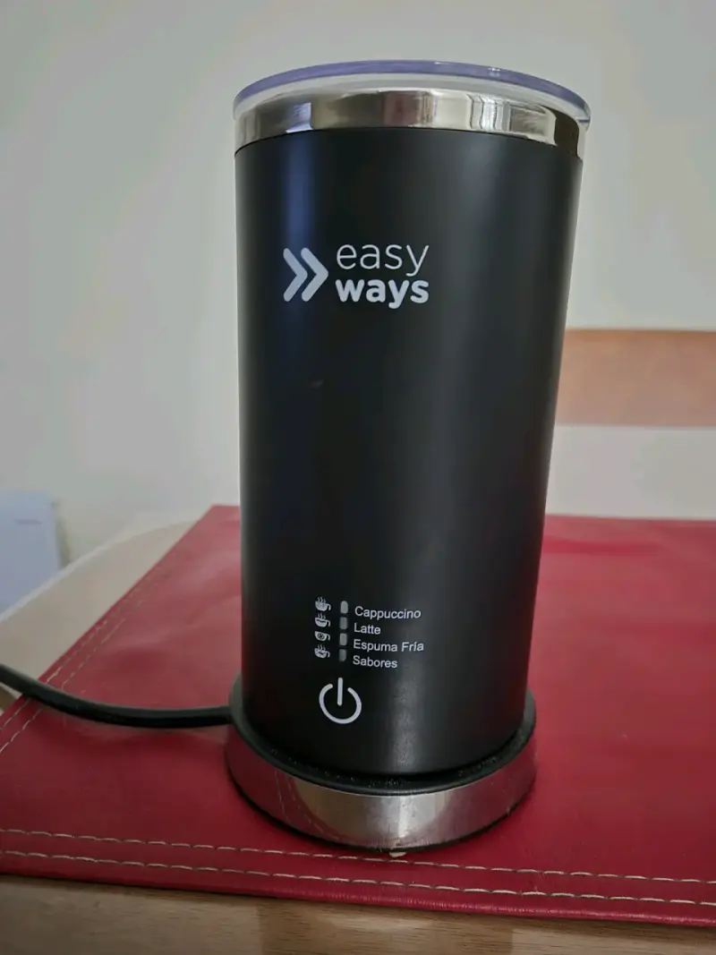 Espumador de Leche Easy Ways Negro
