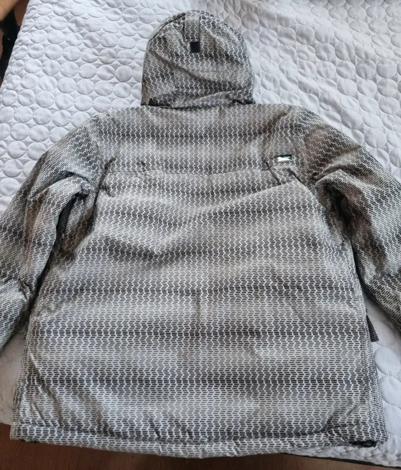 Chaqueta de invierno gris con capucha Maui&Sons - 2