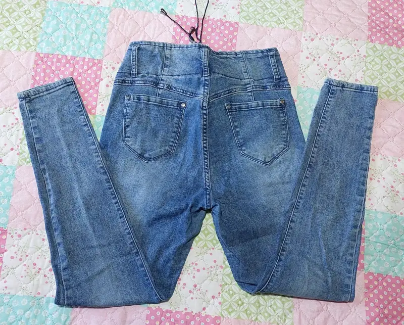 Jeans de mujer azul talla 42 - 2