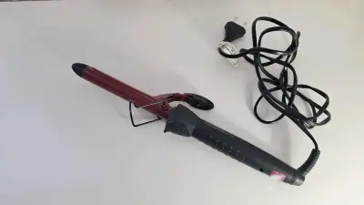Rizador de Pelo Gama Tourmaline Negro y Rojo - miniatura 1