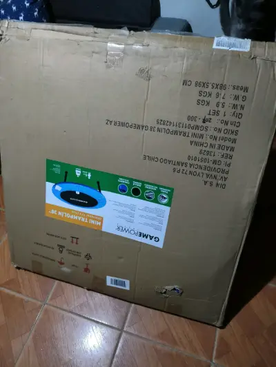 Mini trampolín 38 pulgadas Gamepower para niños - miniatura 2