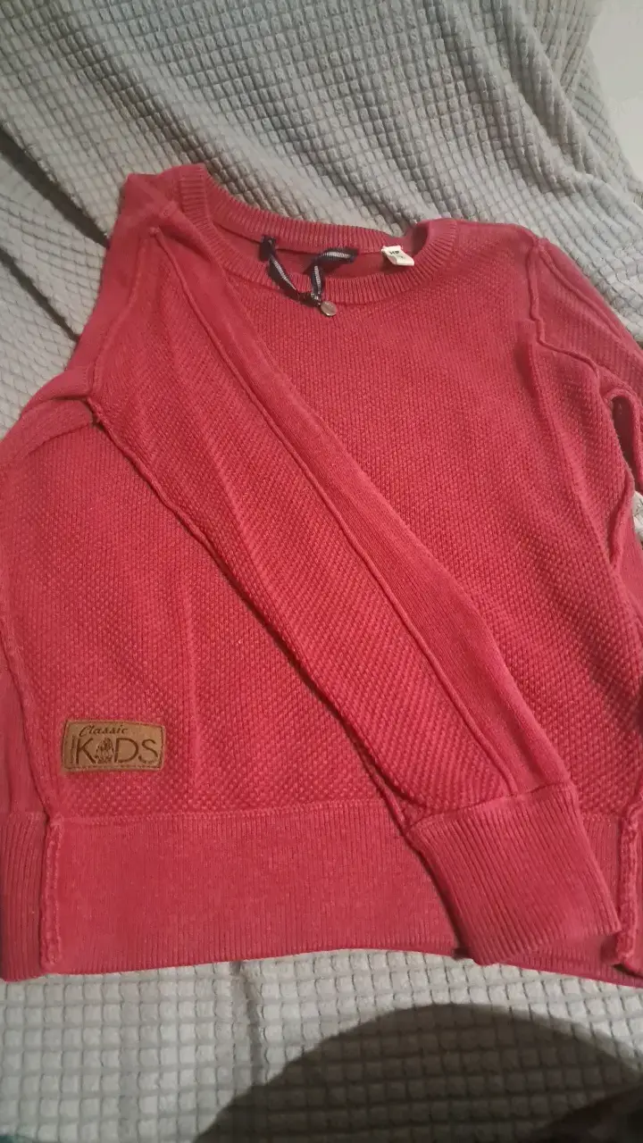 Suéter rojo para niños - 3