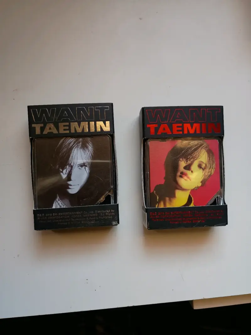 Kinho Taemin 'WANT' + photocards - 1