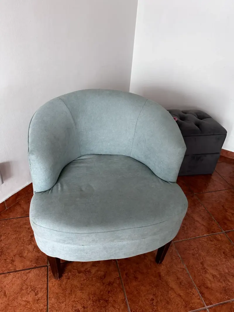 Sitial York 80x80x73 cm color menta - 4