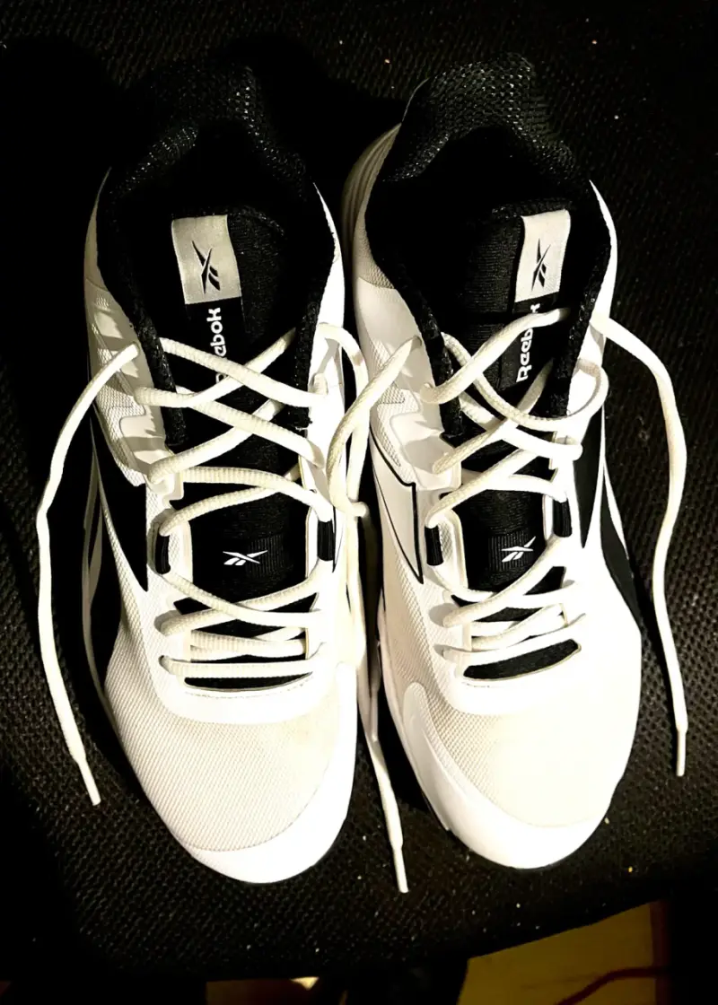 Zapatillas deportivas blancas y negras Reebok - 3