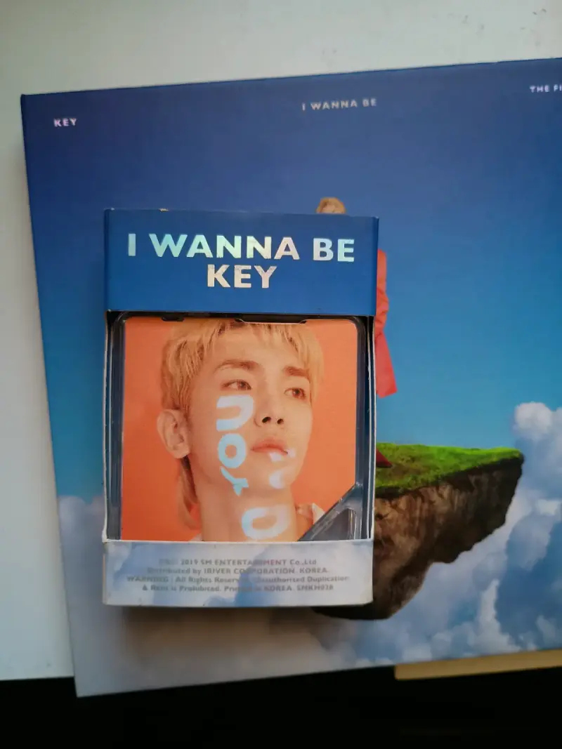 Kinho 'I Wanna Be' de Key con Photocards - 1