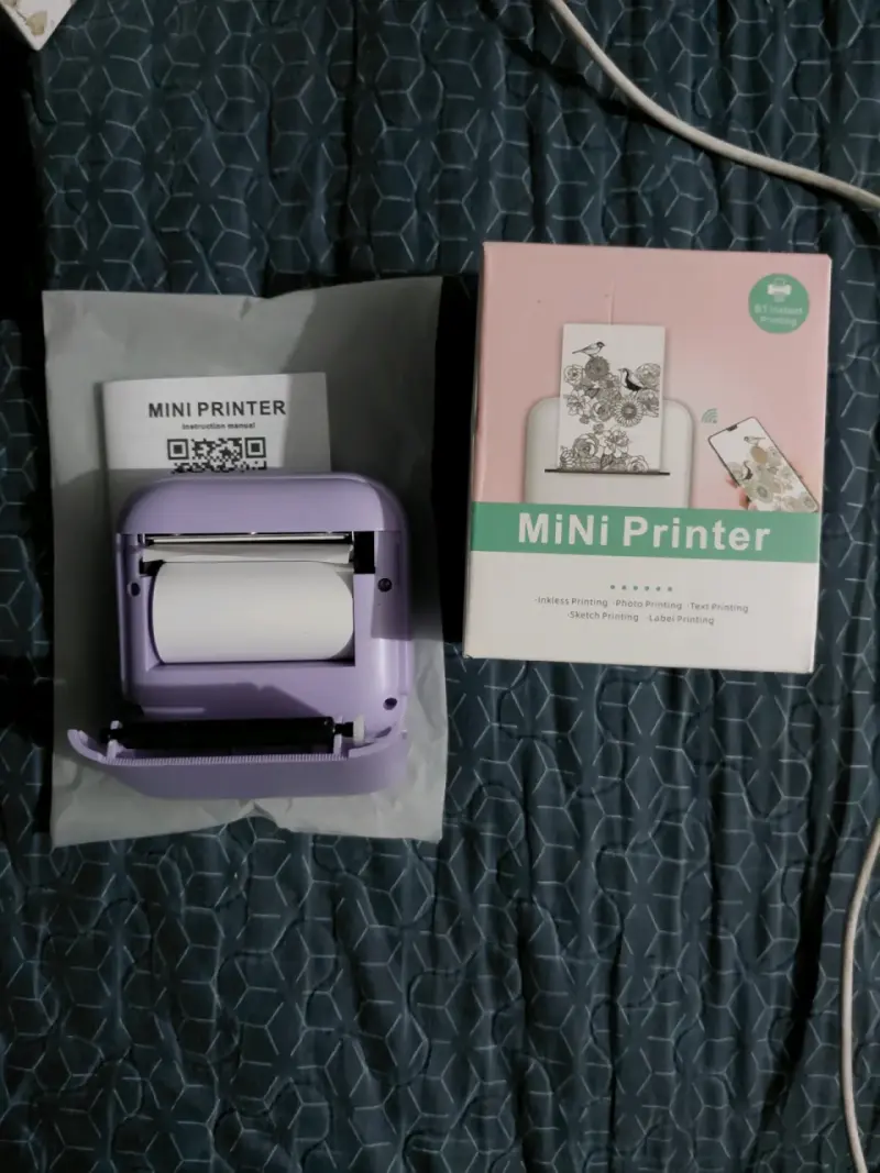 Impresora portátil mini con Bluetooth - 3