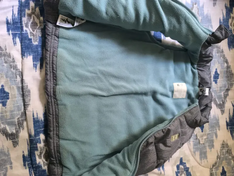 Chaleco acolchado gris para niño - 1