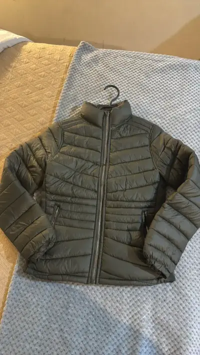 Chaqueta reversible Wados acolchada color verde - miniatura 1