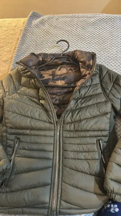 Chaqueta reversible Wados acolchada color verde - miniatura 2