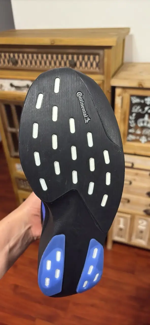 Zapatillas deportivas Adidas negras y azules - 4