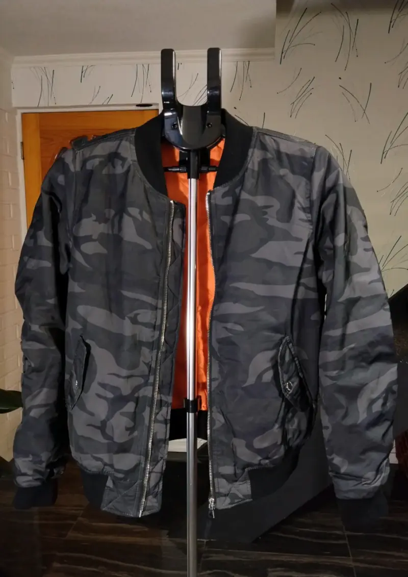 Chaqueta bomber camuflaje - 1